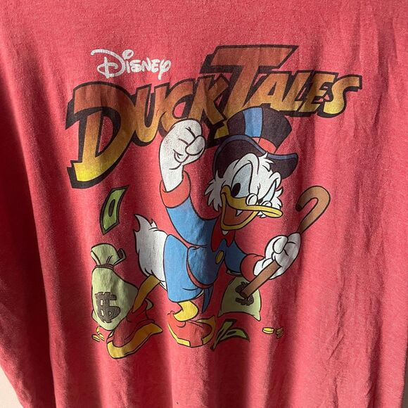 Disney Faded Vintage Tee-Inspired Duck Tales T-Shirt Size 2X - Picture 3 of 12